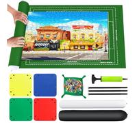 VFANDV Puzle - Alfombrilla portátil (80 x 120 cm, 2000 piezas), color verde