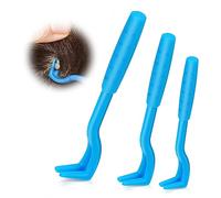VFANDV Quita Garrapatas para Perros, Juego de 3 Tamaños Ganchos para Garrapatas, Pinzas para Garrapatas, Pinza Garrapatas Elimina Sin Dolor en Segundos para Perros y Gatos, Eliminación de Pulgas