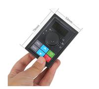 VFD, 220V To 380V VFD 0.75KW/1.5KW/2.2KW/3.7KW/5.5KW 1phase To 3 Phase Output Variable Frequency Drive Motor Speed Control Inverter,Multiprotección(Panel and Cable)