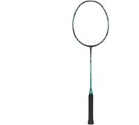 VFdthR Badminton Set Raqueta de bádminton 30 Libras con Marco Ondulado Fibra Carbono, Ligera y Ofensiva