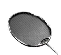 VFdthR Badminton Set Raquetas de bádminton Fibra Carbono Alta tensión 35 Libras con Cuerda, Raqueta Ofensiva Profesional(Noir)