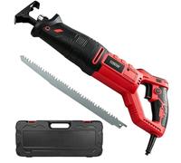 VFDZ 1050W Profesional Sierra Eléctrica para Cortar Huesos y Carne(Rojo) | Multifunción Sierra de Sable Electrica con Cable, Sierra para Huesos de Carnicero Electrica con Hoja de Sierra de 240mm