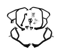 VFEBTSD Barra De Choque De Protección De Carretera For Motor De Motocicleta, Compatible con Suzuki V-Strom 250SX 2023 2024 2025, Barras De Protección De Parachoques De Marco(Black-1 Set)