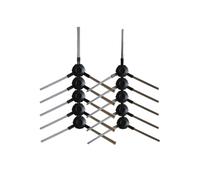 VFEBTSD Cepillo lateral for aspiradora, filtro HEPA, compatible con aspiradora robótica Redmond RV-R300 RV-R310, piezas y accesorios de repuesto(10pcs side brush)