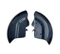 VFEBTSD Compatible con Aprilia RSV4 - Cubierta de fibra de fibra de sarga para rueda de motocicleta, protector de disco de freno y radiador con