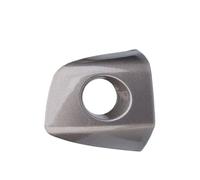 VFEBTSD Compatible con Audi A6, A7, C7 (2012-2018), Cubierta de manija Exterior de Puerta de Coche, Cubierta pequeña for Cerradura, Cubierta de manija de Puerta 4H1837879(Gold Hole)