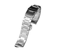 VFEBTSD Compatible con Casio Hamilton Karki Aviation Field Series Metal Acero inoxidable Cool Shark Net Pulsera Correa de reloj Correa de reloj 20 mm 22 mm(3107 silver,20mm)