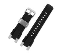 VFEBTSD Compatible con Casio MTG-B1000 Serie MTG-B2000 Correa de acero sólido Correa de acero inoxidable Fondo azul rojo MTG B2000 Mod Kit Cadena de metal(Black silver buckle,MTG-B2000)