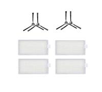 VFEBTSD Compatible con Conga 999 Origin X-Treme filtro lateral para fregona, barra de goma, aspiradora, robot, accesorio de pieza (gris claro)