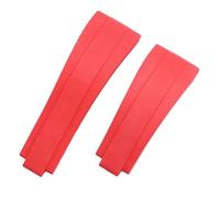 VFEBTSD Compatible con DAYTONA SUBMARINER GMT Yacht-Master OYSTERFLEX Glidelock, correa de caucho natural suave de 20/21 mm para pulsera Rolex, 21mm