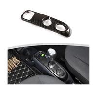 VFEBTSD Compatible con Mercedes-Compatible con Benz Smart 451 Fortwo 2009-2015 ABS estilo fibra de carbono para pomo de palanca de cambios de coche, accesorios de coche (estilo 2)