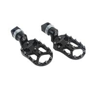VFEBTSD Compatible con R1200GS LC Reposapiés trasero del pasajero compatible con BMW R1200GS R1250GS LC ADV Adventure Soporte de estribo de aluminio cubierta de goma (negro plateado)