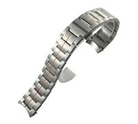VFEBTSD Compatible con Tissot T086 1853 Classic .407 .408 correa de reloj de acero inoxidable de 22 mm, pulseras de plata maciza, oro rosa, High Quality