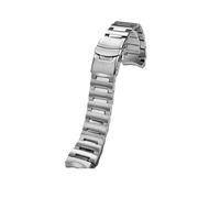VFEBTSD Correa de acero inoxidable de 20 mm compatible con Seiko, compatible con la serie PROSPEX Small Monsters SRPH75K1/SRPD25K1, correa de reloj para hombre, color negro, 20mm