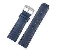 VFEBTSD Correa de cuero de vaca compatible con Citizen Blue Angel Eco-Drive AT8020 JY8078 Eagle In The Air, correa de reloj de cuero de 22 mm y 23 mm para hombre, 22mm, Acetato, No es una piedra