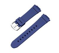 VFEBTSD Correa de goma compatible con Casio -G BGA-130/160/161 BGD-140/141 BGD-5000, for hombre y mujer, deportiva, resistente al agua, repuesto pulsera(Royal blue)