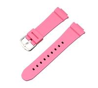 VFEBTSD Correa de goma compatible con Casio -G BGA-130/160/161 BGD-140/141 BGD-5000, for hombre y mujer, deportiva, resistente al agua, repuesto pulsera(Pink)