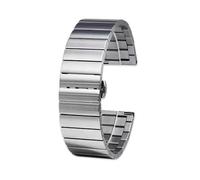 VFEBTSD Correa de reloj Casio Hamilton Karki Aviation Field Series de metal de acero inoxidable Cool Shark Net de 20 mm y 22 mm, 22mm