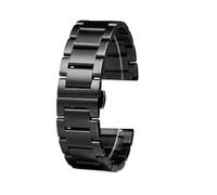 VFEBTSD Correa de reloj Casio Hamilton Karki Aviation Field Series de metal de acero inoxidable Cool Shark Net de 20 mm y 22 mm, 20mm
