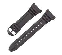 VFEBTSD Correa de reloj compatible con C-asio W-96H, correa silicona deportiva repuesto, hebilla acero inoxidable, accesorios