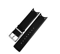 VFEBTSD Correa de reloj de cuero compatible con CK KOV231 KOV232 Series Special Curved Edge Ultradelgada Correa de reloj de cuero vacuno para hombres y mujeres, 22 mm, 22mm