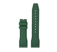 VFEBTSD Correa de reloj de goma flúor de 20 mm, 21 mm, 22 mm, compatible con IWC Pilot AMG Petronas Green Mark 18, correa de silicona de liberación rápida, 20mm