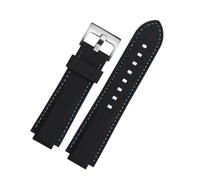 VFEBTSD Correa de reloj de silicona compatible con Oris Aquis, impermeable, deportiva, de goma, convexa, 22 x 12 mm, 24 x 11 mm, 24 x 12 mm, 24mm-12mm