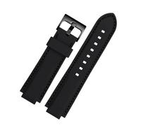 VFEBTSD Correa de reloj de silicona compatible con Oris Aquis, impermeable, deportiva, de goma, convexa, 22 x 12 mm, 24 x 11 mm, 24 x 12 mm, 22mm-12mm