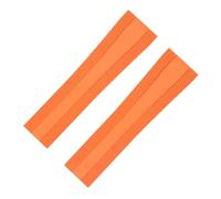 VFEBTSD Correa de reloj FKM Soft Nature de caucho fluorado de 22-18 mm, 24-20 mm, compatible con correa Breitling compatible con pulsera Superocean Navitimer Avenger, Silver Buckle