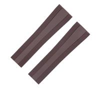 VFEBTSD Correa de reloj FKM Soft Nature de caucho fluorado de 22-18 mm, 24-20 mm, compatible con correa Breitling compatible con pulsera Superocean Navitimer Avenger, Silver Buckle