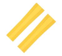 VFEBTSD Correa de reloj FKM Soft Nature de caucho fluorado de 22-18 mm, 24-20 mm, compatible con correa Breitling compatible con pulsera Superocean Navitimer Avenger, Silver Buckle