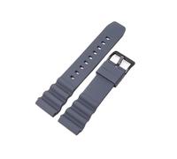 VFEBTSD Correa deportiva de silicona compatible con Seiko Prospex Series Turtle, resistente al agua, for buceo, for hombre, correa repuesto goma, accesorios for reloj(Grey black,20mm)