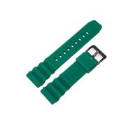 VFEBTSD Correa deportiva de silicona compatible con Seiko Prospex Series Turtle, resistente al agua, for buceo, for hombre, correa repuesto goma, accesorios for reloj(Green black,22mm)