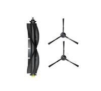 VFEBTSD Cubierta de cepillo de rodillo, caja de polvo de agua, filtro HEPA compatible con Qihoo 360 S10 X100 Max Robot Aspirador Accesorios (beige)