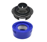 VFEBTSD Cubierta trasera del motor Hepa Post compatible con aspiradora V7 V8 Trigger Animal Partes de repuesto de filtro frontal (caqui oscuro)