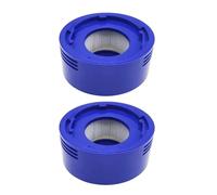 VFEBTSD Cubierta trasera del motor Hepa Post compatible con aspiradora V7 V8 Trigger Animal Partes de repuesto de filtro frontal (naranja)