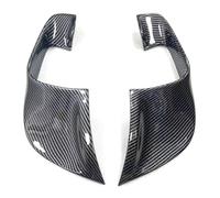 VFEBTSD Deflector compatible con Yamaha YZF-R7 2021-2023, alerón lateral delantero de motocicleta, alerón aerodinámico, ABS negro, kit R7 (fibra de carbono ABS)