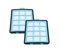 VFEBTSD Filtro HEPA de ventilación compatible con Philips FC8760 FC8761 FC8764 FC8766 FC8767 FC9712 piezas de aspiradora (gris claro)
