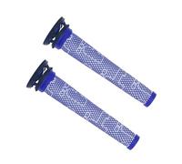 VFEBTSD Hepa - Cubierta trasera para poste y motor compatible con aspiradora V7 V8, piezas de repuesto de filtro frontal de cubierta trasera del motor (2 prefiltro)