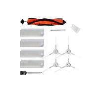 VFEBTSD Kit de paño de limpieza con rodillo de filtro para cepillo lateral principal compatible con Xiaomi Mijia G1 /MJSTG1/SKV4136GL Mi Robot Aspiradora-Mop Accesorios esenciales (kit combinado de 12