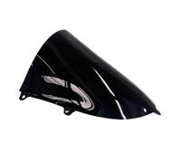 VFEBTSD Parabrisas de motocicleta compatible con Yamaha YZF R6 2017-2023 R7 2021-2024 (negro)