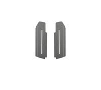 VFEBTSD Tiradores de puerta for interior de coche Ford Mustang 2015-2023, 2 unidades, compatibles con accesorios de tuning.(Carbon Fiber Leather)