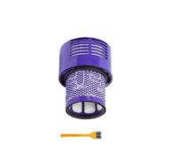 VFEBTSD Unidad de filtro grande lavable compatible con aspiradora inalámbrica V10 Sv12 Cyclone Animal Absolute Total Clean, reemplaza el filtro (gris claro)