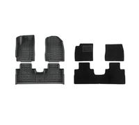 VFKJGNcgfb Alfombrillas De TPE Compatibles con Jetour X70 Plus 5 Asientos 2024 2025 for Todo Tipo De Clima, Revestimiento De Carga Delantero Trasero(Blanket 6pcs)