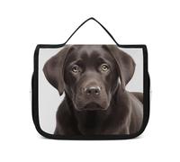 VFKLT Neceser colgante para perro, bolsa de maquillaje de viaje, organizador impermeable para mujeres y hombres, blanco, 22,6 x 7,1 x 18,5 cm, bolsa de aseo colgante, White, 8.9 x 2.8 x 7.3 inch,