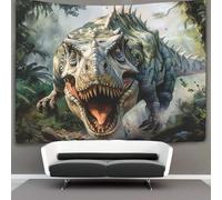 VFKLZCNYR Dinosaurios Estampado 3D Tapices Accesorios Divisor De Habitaciones Tapiz De Pared Paño De Pared Decoración Para Dormitorio O Sala De EEstrella Tapiz 180cmx230cm