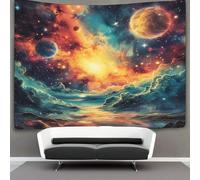 VFKLZCNYR El universo Estampado 3D Tapices Accesorios Divisor De Habitaciones Tapiz De Pared Paño De Pared Para Decoración De Habitación Tapiz 130cmx150cm