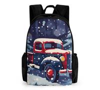 VFMKT Camión en la nieve mochila ligera impermeable portátil mochila de gran capacidad casual mochila de viaje senderismo para hombres mujeres, estilo, 42x30.5cm, Estilo, 42x30.5cm