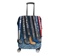 VFMKT Funda elástica lavable para equipaje de hockey sobre hielo, a prueba de polvo, antiarañazos, para equipaje de 19 a 32 pulgadas, Estilo, S