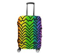 VFMKT Funda para equipaje de viaje con diseño de arco iris del orgullo gay, elástica, lavable, a prueba de polvo, antiarañazos, para equipaje de 19 a 32 pulgadas, Estilo, L